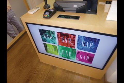 This small unit neither looks nor feels like an interior from the all-American purveyor of casualwear.